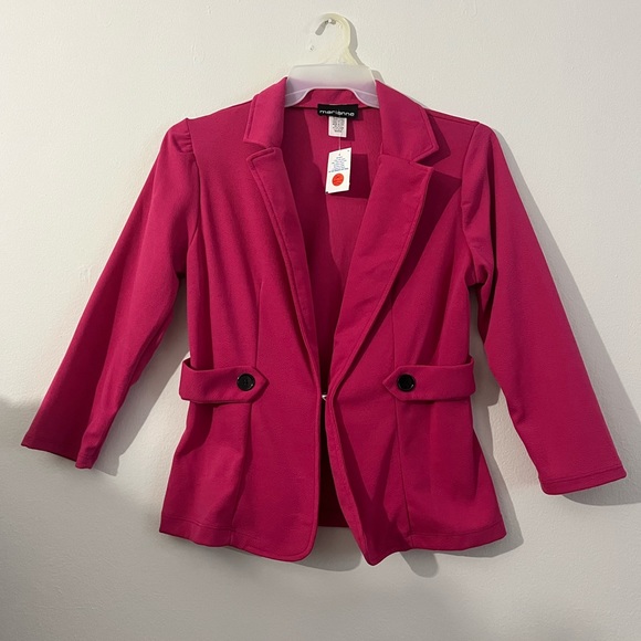 Women Fuschia Blazer, size: M - Picture 1 of 3